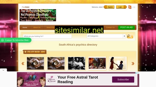 psychicsdirectory.co.za alternative sites
