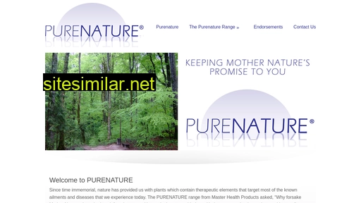 purenature.co.za alternative sites