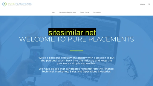 pureplacements.co.za alternative sites