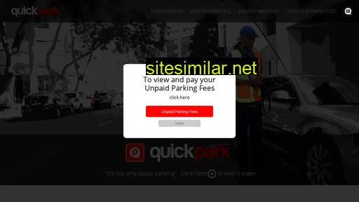 quickpark.co.za alternative sites