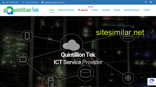 quintilliontek.co.za alternative sites