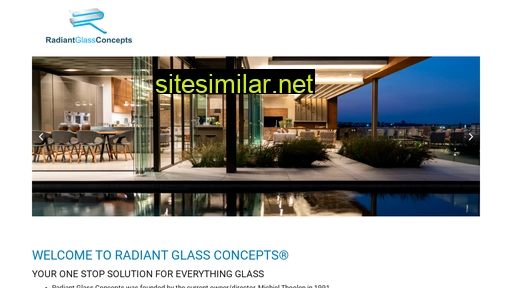 radiantglassconcepts.co.za alternative sites