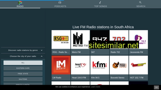 radio-south-africa.co.za alternative sites