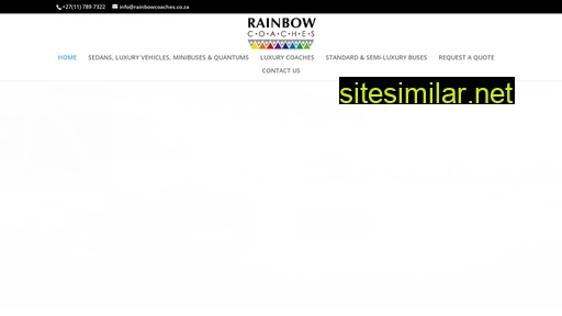 rainbowcoaches.co.za alternative sites
