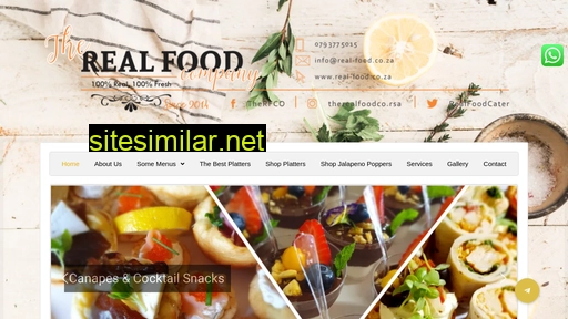 Real-food similar sites