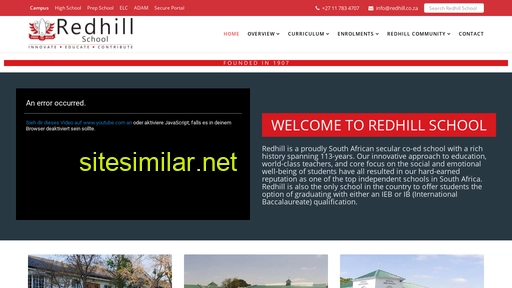 redhill.co.za alternative sites
