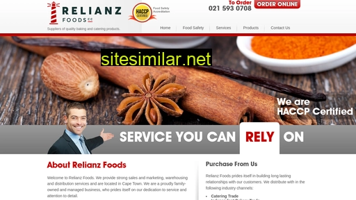 relianz.co.za alternative sites