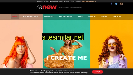 renewhair.co.za alternative sites