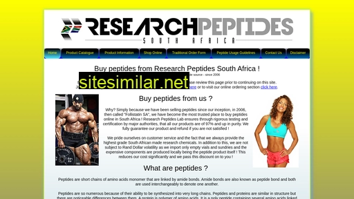 researchpeptides.co.za alternative sites