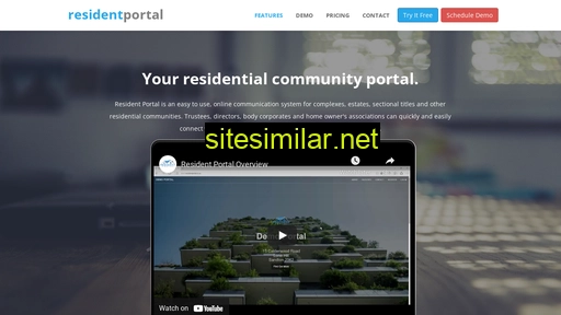 residentportal.co.za alternative sites