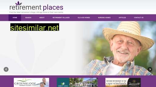 retirementplaces.co.za alternative sites
