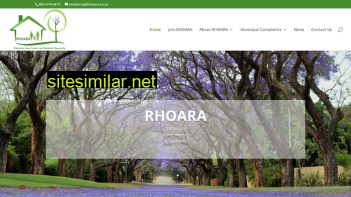 rhoara.co.za alternative sites