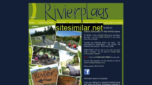 rivierplaas.co.za alternative sites