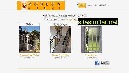 rodcon.co.za alternative sites