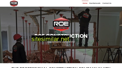 roeconstruction.co.za alternative sites