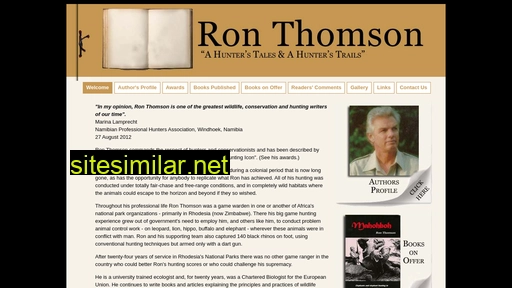 ronthomsonshuntingbooks.co.za alternative sites