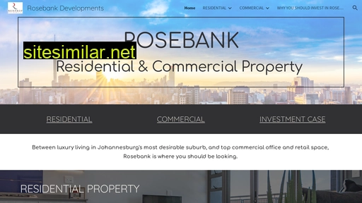 Rosebankdevelopments similar sites