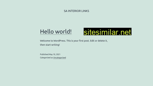 sainteriorlinks.co.za alternative sites