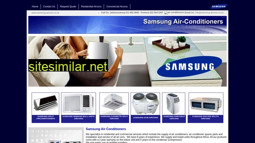 samsung-aircons.co.za alternative sites