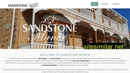 sandstonemanor.co.za alternative sites