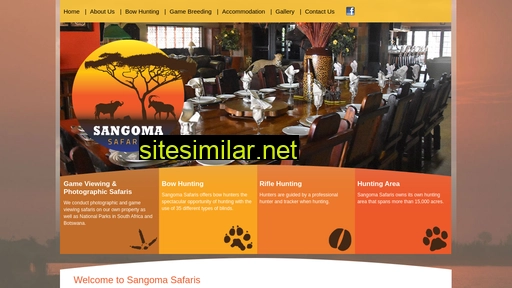 sangomasafaris.co.za alternative sites
