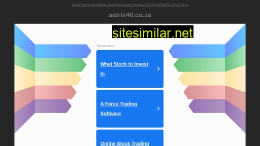 satrix40.co.za alternative sites