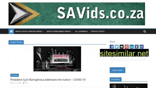 savids.co.za alternative sites