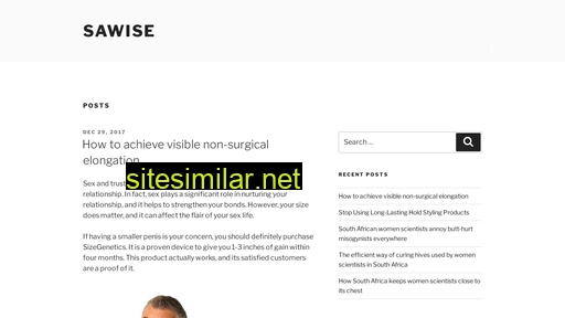 sawise.org.za alternative sites