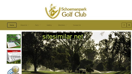 schoemanparkgolfclub.co.za alternative sites