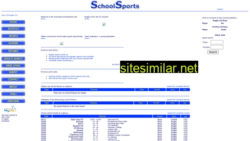 schoolsports.co.za alternative sites