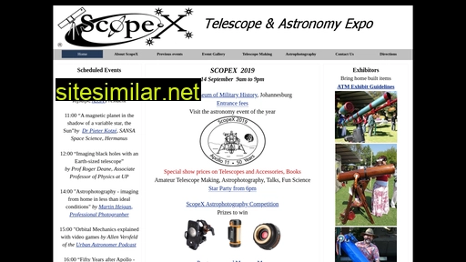 scopex.co.za alternative sites