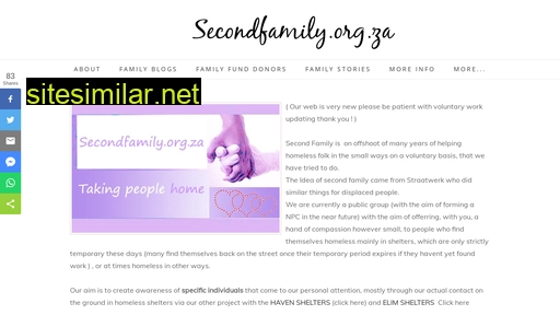 secondfamily.org.za alternative sites