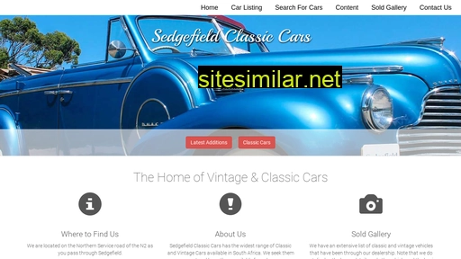 sedgeclasscars.co.za alternative sites