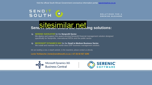 senditsouth.co.za alternative sites