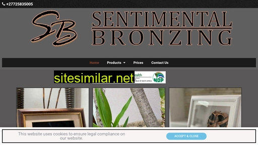sentimentalbronzing.co.za alternative sites