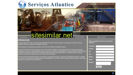 servicosatlantico.co.za alternative sites