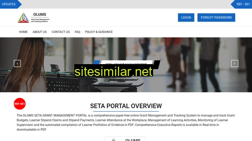 setaportal.co.za alternative sites