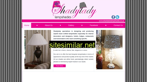 shadyladylampshades.co.za alternative sites