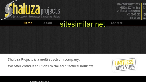 shaluzaprojects.co.za alternative sites
