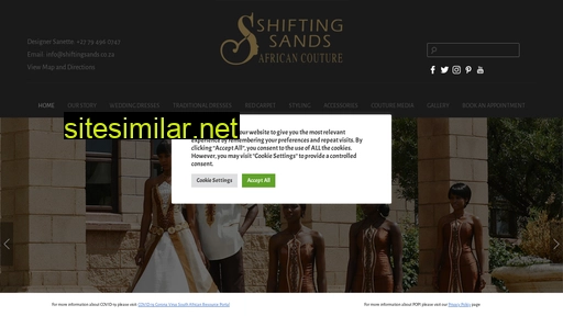 shiftingsands.co.za alternative sites