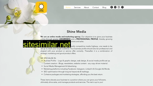 shinemedia.co.za alternative sites
