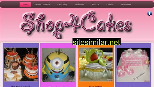 shop4cakes.co.za alternative sites