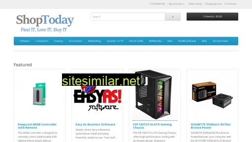 shoptoday.co.za alternative sites