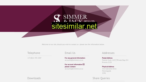 simmers.co.za alternative sites