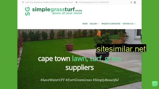 simplegrassturf.co.za alternative sites
