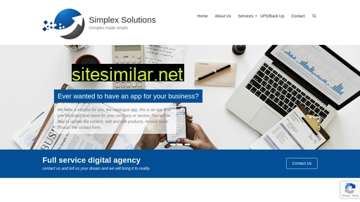 Simplex-solutions similar sites