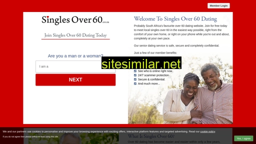 singlesover60.co.za alternative sites