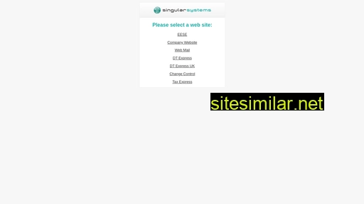 singularwebsites.co.za alternative sites