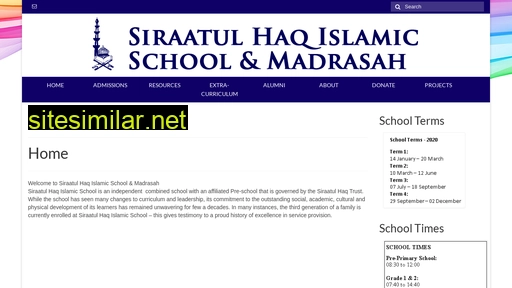 siraatulhaq.co.za alternative sites