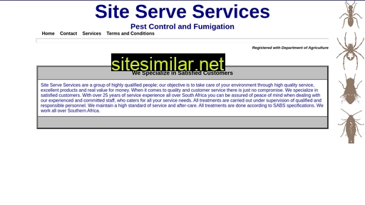 siteserveservices.co.za alternative sites